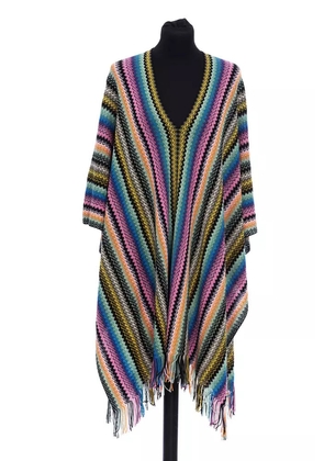 Missoni Multicolor Wool Women Poncho - Unisex