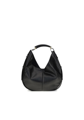 Saint Laurent Black Calf Leather Bos Taurus Shoulder Bag