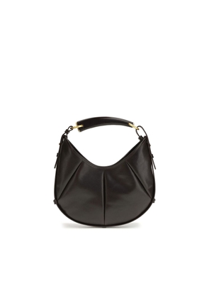 Saint Laurent Brown Calf Leather Bos Taurus Shoulder Bag