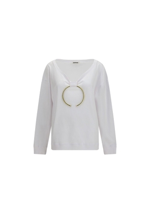 Darkpark White Cotton Shirt - S