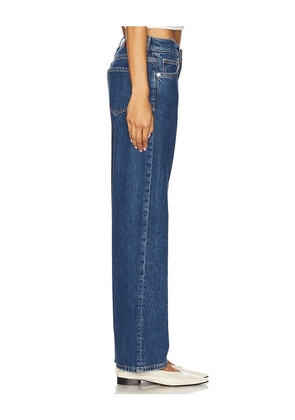 EB Denim Low Rise Baggy Jeans in Blue. Size 24. Also in 27, 28, 29, 30, 31.