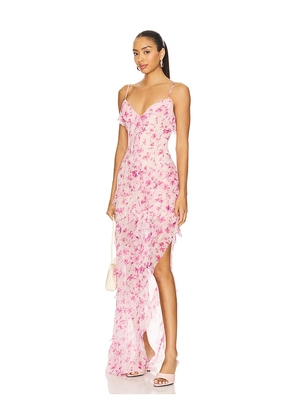 ELLIATT x REVOLVE Cosmica Gown in Pink. Size M. Also in L, XL.