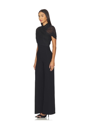 Amanda Uprichard Evianna Jumpsuit in Black. Size M. Also in L, S, XL, XS.