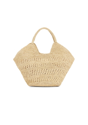 BTB Los Angeles Galia Tote in Cream.