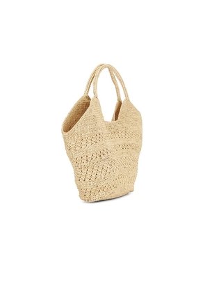 BTB Los Angeles Galia Tote in Cream.