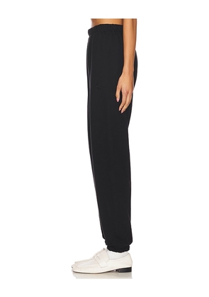 Eterne Classic Sweatpant in Black. Size M. Also in S, L, XL.