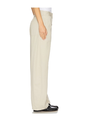 AGOLDE Sefton Pant in Taupe. Size 26. Also in 24, 27, 28, 29, 34.