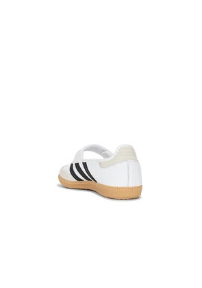 adidas Originals Samba Jane in White. Size 6. Also in 5, 6.5, 7, 7.5, 8, 8.5, 9, 9.5, 10.