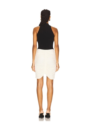 ET OCHS Atticus Knit Combo Midi Dress in Black. Size M. Also in L.