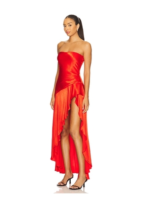 Bardot x REVOLVE Lorenza Midi Dress in Red. Size 12. Also in 2, 4, 6, 8, 10.