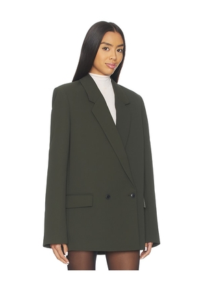 EAVES Alia Blazer in Olive. Size S. Also in XS.