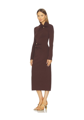 Cult Gaia Vera Dress in Brown. Size XS. Also in S, M.