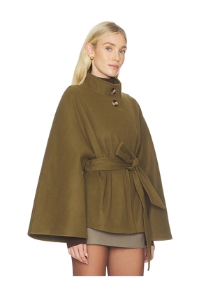 ALL THE WAYS Jimun Tie Jacket in Olive. Size M. Also in L, XXS.