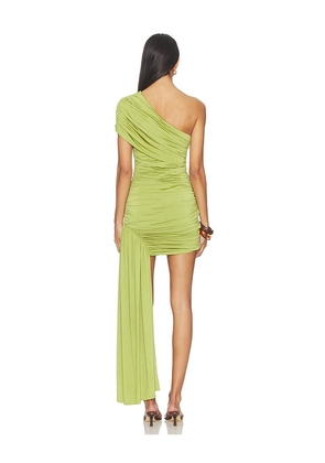 Amanda Uprichard Cierra Dress in Green. Size M. Also in S, XS, L.