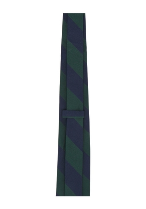 Beams Plus Ivy Tie Regimental Stripe in Green.
