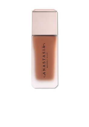Anastasia Beverly Hills Impeccable Blurring Second Skin Matte Foundation in Brown.