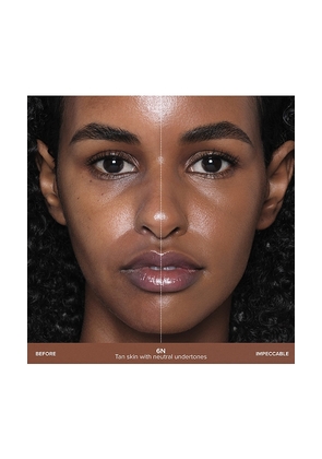 Anastasia Beverly Hills Impeccable Blurring Second Skin Matte Foundation in Brown.