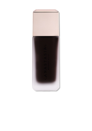 Anastasia Beverly Hills Impeccable Blurring Second Skin Matte Foundation in Brown.