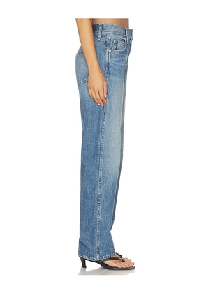 AMO Denim Annette Jeans in Blue. Size 23. Also in 24, 25, 26, 27, 28, 29, 30, 31, 32.