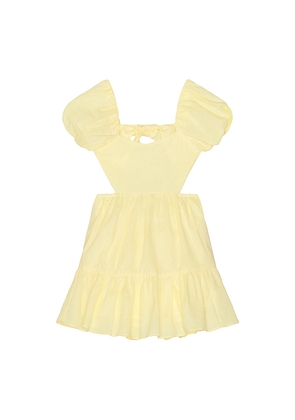 Bardot Junior Ellory Mini Dress in Yellow. Size 12/14. Also in 4/5, 6/7, 8/10.