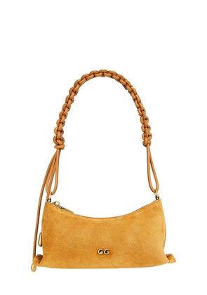 Cult Gaia Osa Shoulder Bag in Tan.