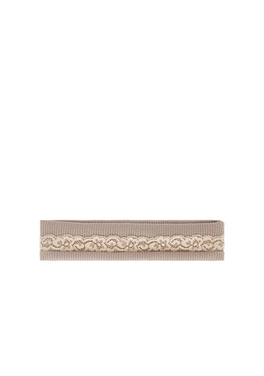 Emi Jay Infinity Headband in Grey.