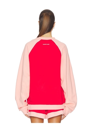 Araminta James Chilli Sweatshirt in Red. Size L. Also in XS, S, M.