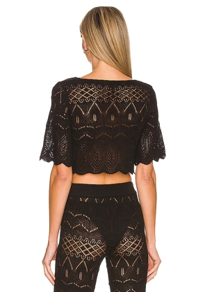 House of Harlow 1960 x REVOLVE Mardee Crop Top in Black. Size S. Also in M.