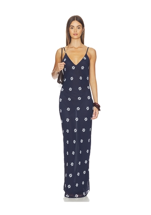 Bella Venice The Jordan Long Dress in Navy. Size L. Also in M, S, XS.