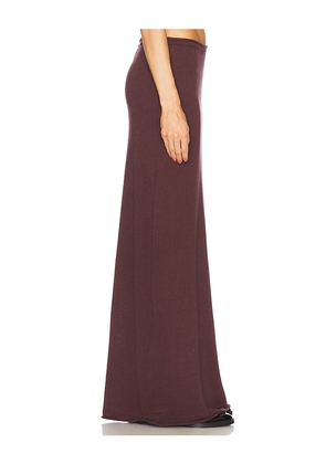 Helsa Palmer Knit Skirt in Brown. Size M. Also in XXS, XL.