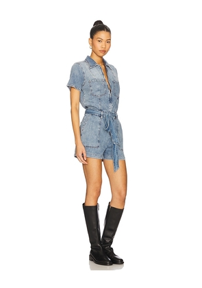 Good American Fit For Success Romper in Blue. Size S. Also in XXXXL/4X.