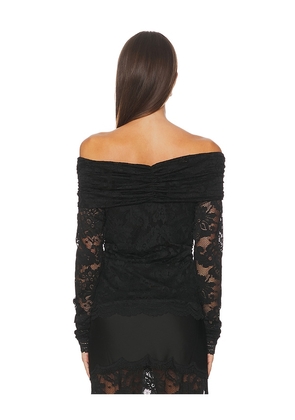 Generation Love Romeo Lace Top in Black. Size M. Also in XS, S.