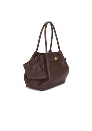 JW PEI Hana Medium Tote Bag in Chocolate.