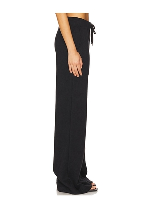 Heroine Sport Plush Pant in Black. Size L. Also in S, XS, M, XL.