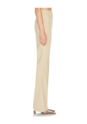 Helsa The Kick Flare Suit Pant in Tan. Size M. Also in S, L, XL.