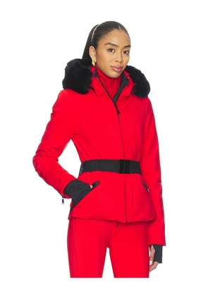 Goldbergh Hida Ski Jacket in Red. Size 36. Also in 34, 40.