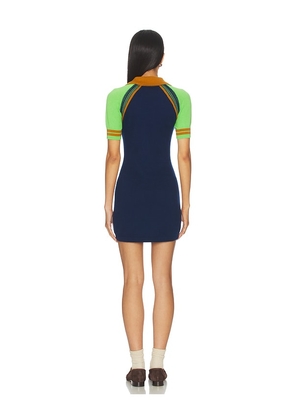 Guest In Residence Ace Polo Dress in Navy. Size L. Also in M, XS.