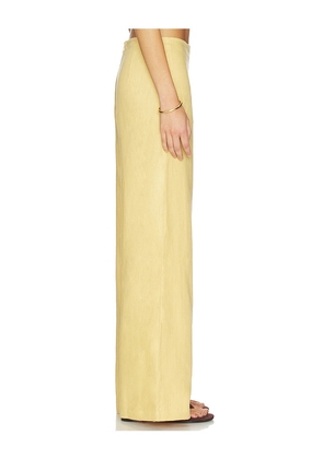 FAITHFULL Syna Pant in Yellow. Size L. Also in S, XS, M.