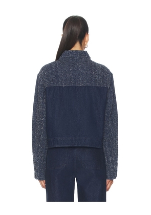 Favorite Daughter The Leave An Impression Jacket in Blue. Size M. Also in L, S, XS.