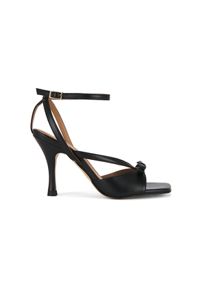 Flattered Margo Sandal in Black. Size 36. Also in 37, 38, 39, 40.