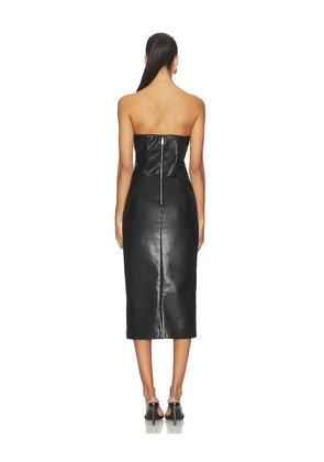 Generation Love Isabel Studded Faux Leather Dress in Black. Size M. Also in XS, S, XL.