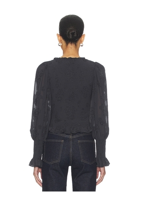 Free People x REVOLVE Smocked In Love Top in Black. Size S. Also in XS.