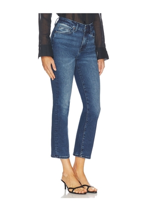 Good American Always Fits Good Legs Straight Jeans in Blue. Size 00-4. Also in 20-26.