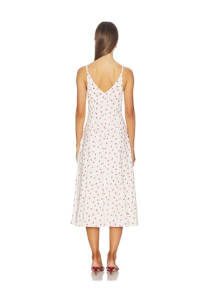 Fait Par Foutch Avery Dress in White. Size L. Also in M, S, XS, XXS.