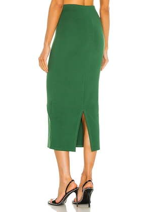 Michael Costello x REVOLVE Amira Midi Skirt in Green. Size L. Also in XXS, XS, S, M, XL.