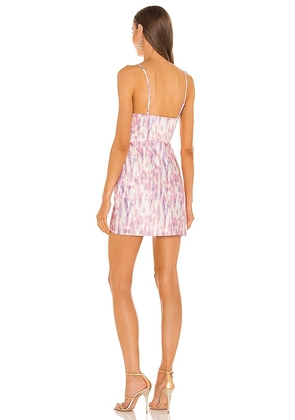 Michael Costello x REVOLVE Banks Mini Dress in Purple. Size S. Also in M, XL.