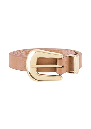 Lovestrength Eastwood Belt in Ruby Tan in Tan. Size L. Also in M/L, XL.