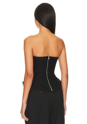 NBD Arlette Corset Top in Black. Size S. Also in XS.