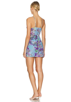 Only Hearts Lavender Bouquet Underwire Slip in Blue. Size XS. Also in L.