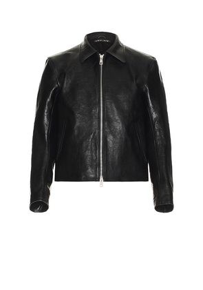 Our Legacy Mini Jacket in Black. Size 50. Also in 48, 46.